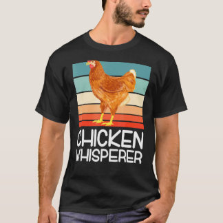 Kycklingviskaren Fjäderfäbonde Kyckling T Shirt