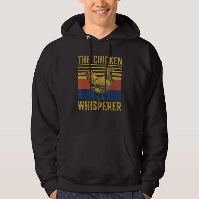 Kycklingvixeln Hen Farming Tupp Hoodie (Framsida)