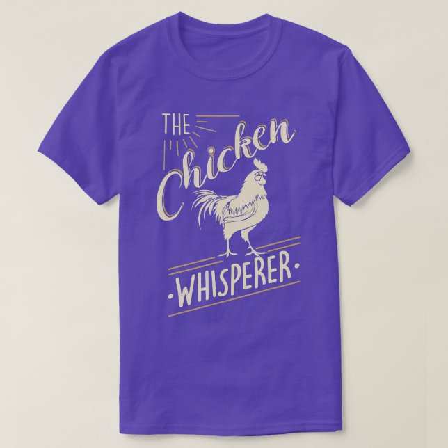 Kycklingvixlars flotta Chicken Älskare T Shirt (Design framsida)