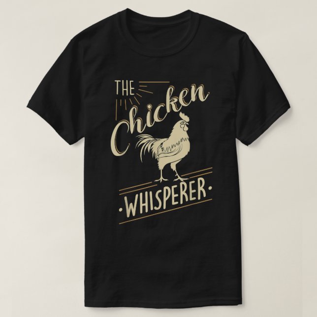 Kycklingvixlars flotta Chicken Älskare T Shirt (Design framsida)