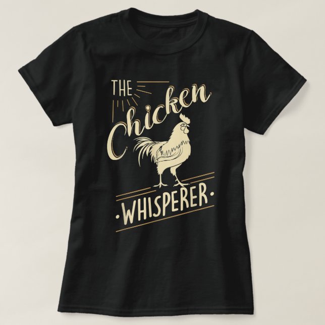 Kycklingvixlars flotta Chicken Älskare T Shirt (Design framsida)