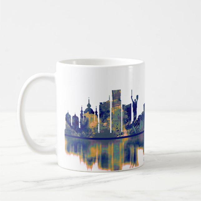 Kyiv Skyline Kaffemugg (Vänster)