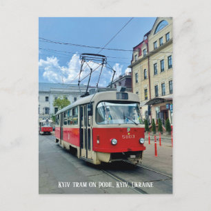 Kyiv Tram Podil Kyiv Ukraina vykort