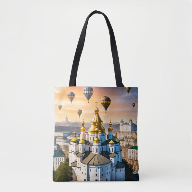 Kyiv Ukraina World Heritage Site Tote Tygkasse (Framsida)