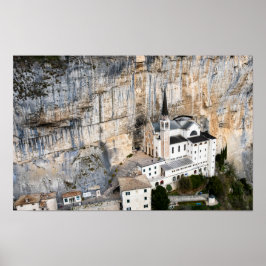 Kykan av Madonna della Corona Poster