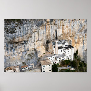 Kykan av Madonna della Corona Poster