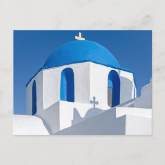 Kykladerna Grekisk kyrkkuckel Postkort Vykort