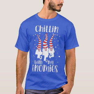 Kyl med min Gnomies juldag Garden Gnome T Shirt