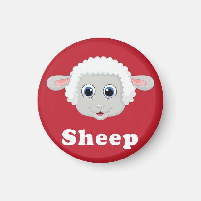 Kyl- och frysfack för får magnet (Framsidan)