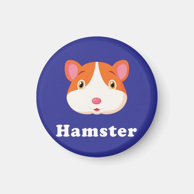 Kyl- och frysskåp för hamster magnet (Framsidan)
