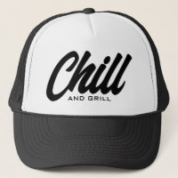 Kyl och grill, lustigt BQ party truckerkeps