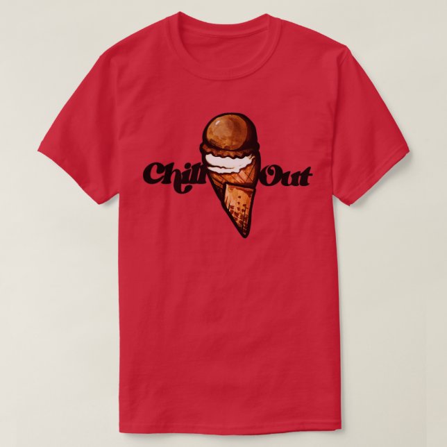 Kyl ut glass t shirt (Design framsida)