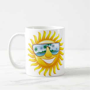 Kyl ut i sommar kaffemugg
