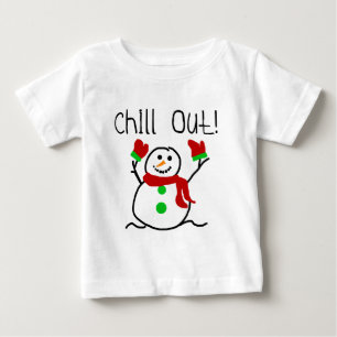 Kyl ut Snögubbe Tshirts och presenter