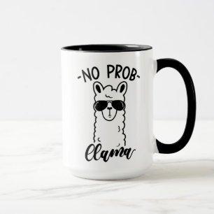 Kyla ingen Prob Llama Mugg
