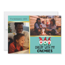 Kyla med Gnomes julfotopatmallvärde