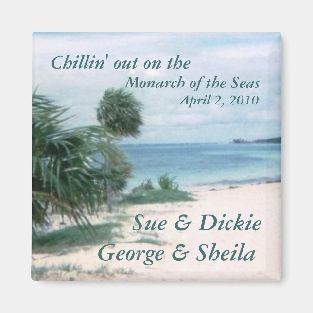 Kyla ut anpassade magnet (Framsidan)