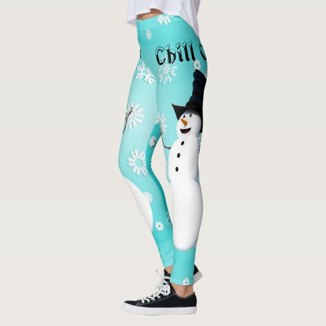 Kyla ut beniggar leggings (Vänster)
