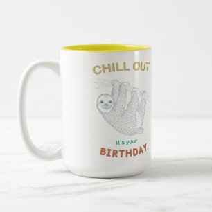 Kyla ut det är din två-tonkaffe Mugg
