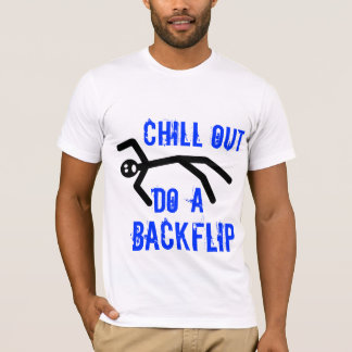 Kyla ut, gör en backflip t shirt