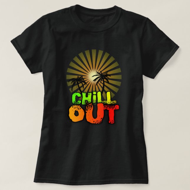 Kyla ut Jamaica T Shirt (Design framsida)