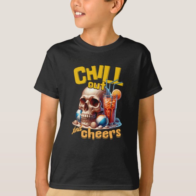 Kyla ut och Cheers T Shirt (Framsida)