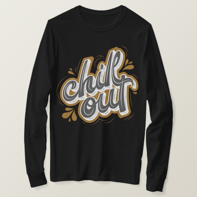Kyla ut stor Coola med effekt l motivation T Shirt (Design framsida)
