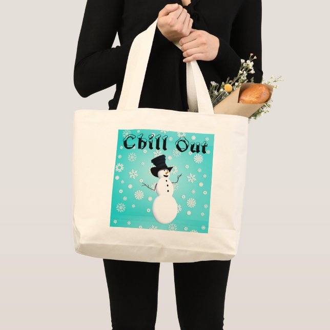 Kyla ut till bag jumbo tygkasse (Framsida (produkt))