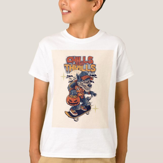 Kylar och frossa t shirt (Framsida)