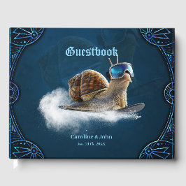 Kylare än resten, snöbordningen snigel. gästböcker