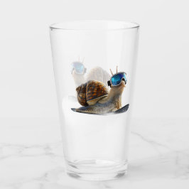 Kylare än resten, snöbordningen snigel. glaskopp