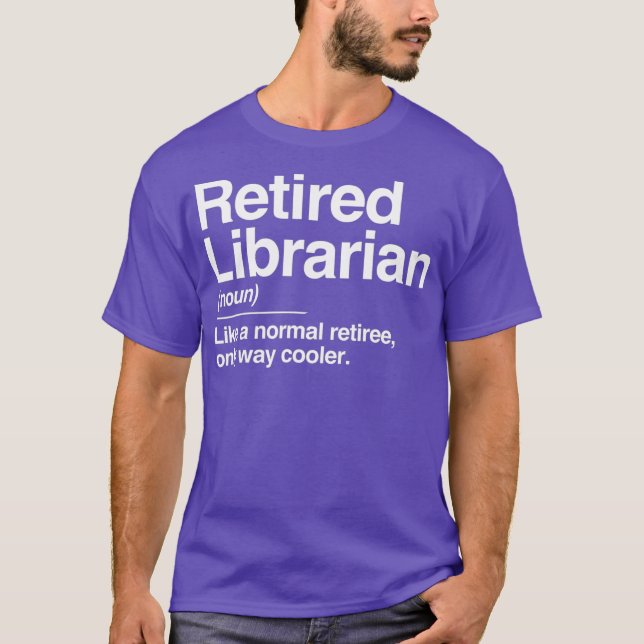 Kylare för enbart indragen biblioteksdefinition t shirt (Framsida)