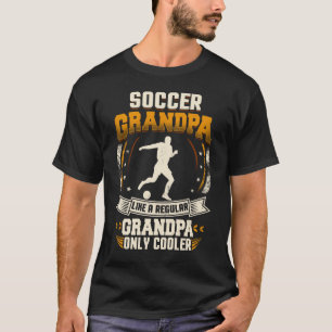 Kylare för morfar för fotbollmorfarstamgäst end t shirt
