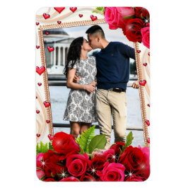 Kylare Magnet par Photo Red Hearts Ro