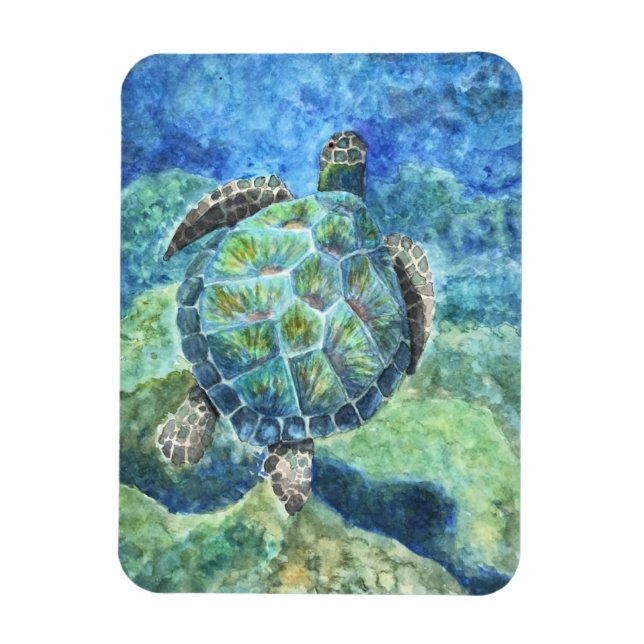 Kylare Magnet Sea Turtle #2 (Vertikal)
