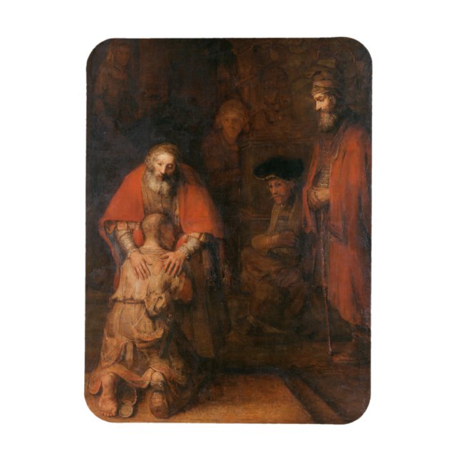 Kylare Retur Prodigal Son Rembrandt Magnet (Vertikal)