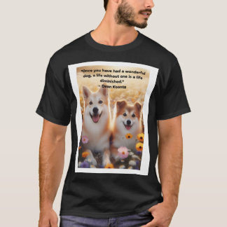 "Kylda assistenter - Corgi och Quote" T Shirt