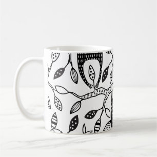 Kylda fack: Cute Animal Mönster. Kaffemugg