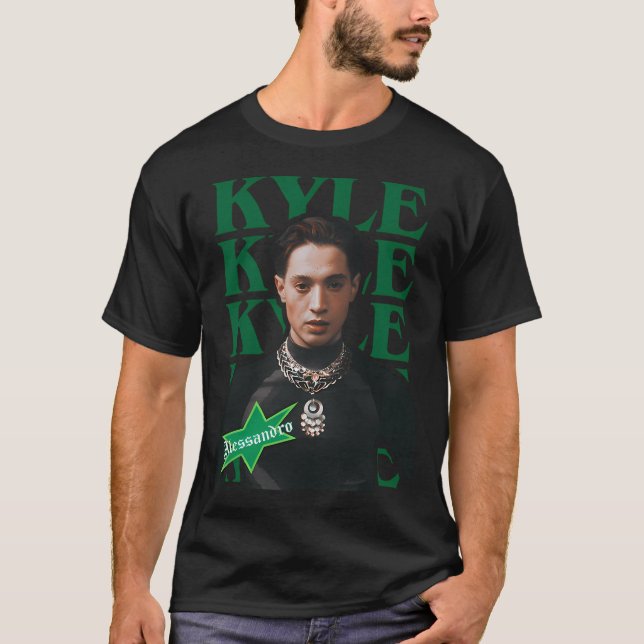Kyle Alessand.ro - Lighter (LIVE) Norge Eurovisio T Shirt (Framsida)