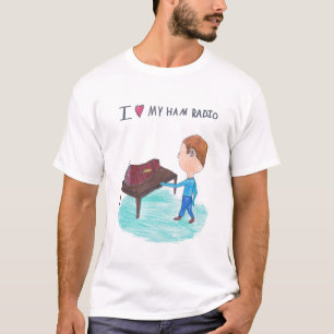 Kyle är i Kärlek Ham Radio Shirt T