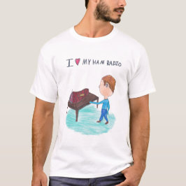 Kyle är i Kärlek Ham Radio Shirt T Shirt