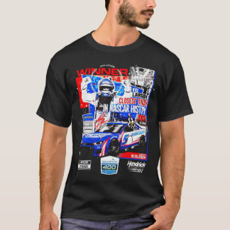 Kyle Larson Checkered Flagga Sports 2024 AdventHea T Shirt