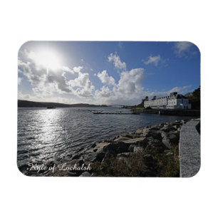 Kyle Lochalsh i Skottland Tittar Towards Skye Magnet