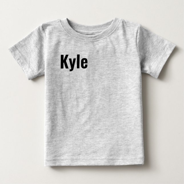 Kyle Manar Namn T Shirt (Framsida)