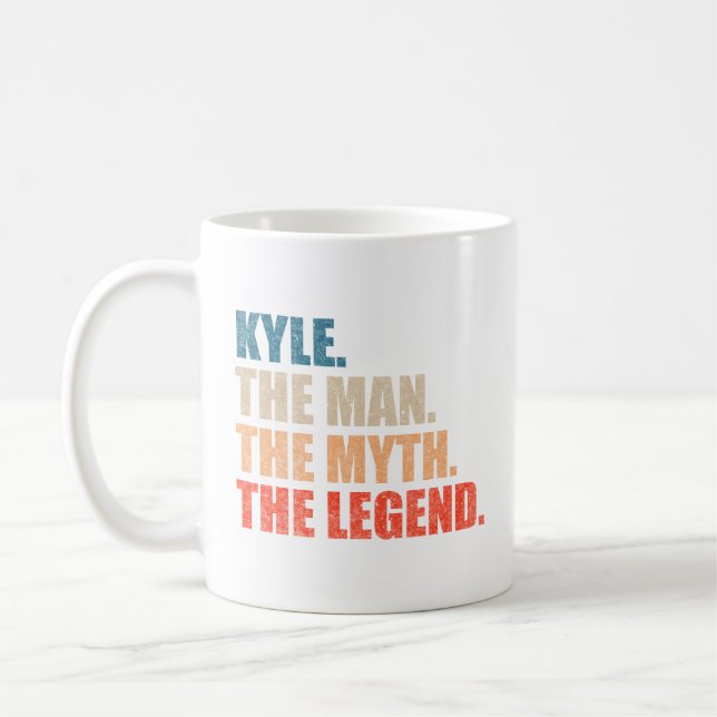 Kyle Mannen Myten Legenden Kaffemugg (Vänster)