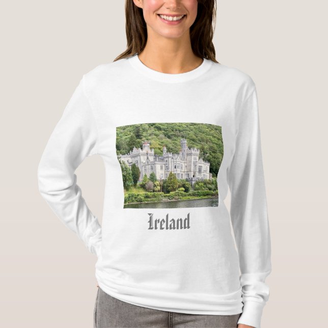Kyle Moor Abby Castle, Irland T Shirt (Framsida)