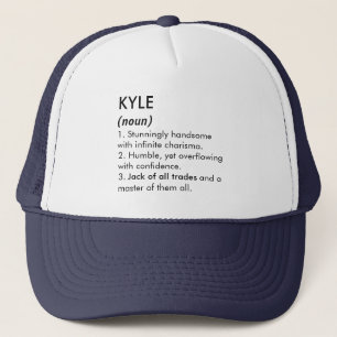 Kyle namn, Redigerbart namn, Anpassat namn Keps