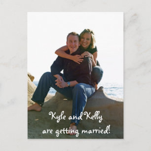Kyle och Kelly gifter sig! Meddelande Vykort