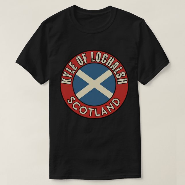 Kyle of Lochalsh, Skottland T Shirt (Design framsida)