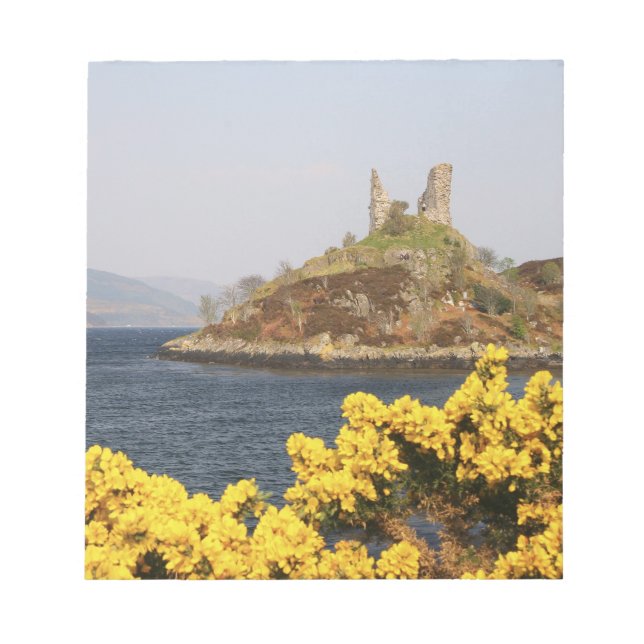 Kyleakin, Skottland. De forntida ruinerna av 2 Anteckningsblock (Framsida)